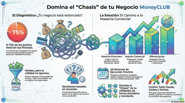 ¿Tu mentalidad financiera está quebrando tu negocio? (No es solo cuestión de ventas)